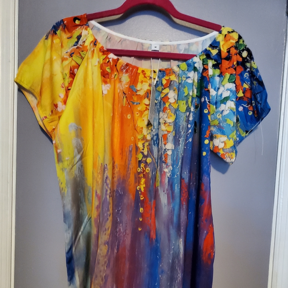 NWT Valanio short sleeve top